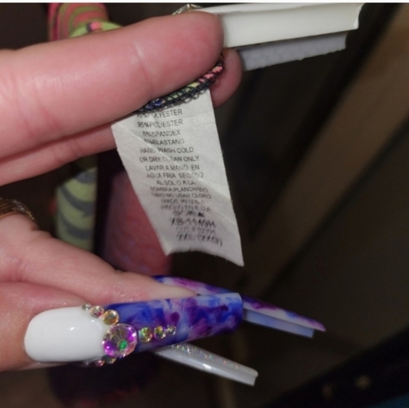 Like new SYMPHONY COLORFUL JUMPSUIT 2X - Picture 4 of 5